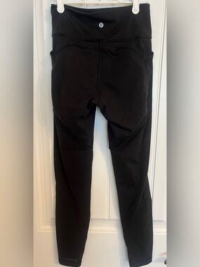 lululemon athletica Black High-Rise Leggings - Size 6